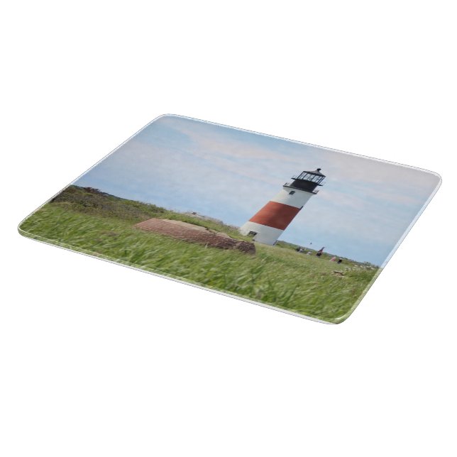Sankaty Head Lighthouse Nantucket MA Cutting Board (Corner)