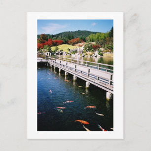 Sankeien Garden: Mihara City, Japan Postcard
