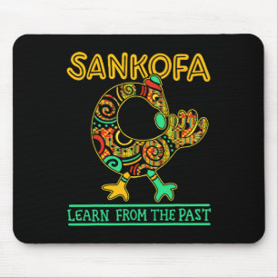 Sankofa African Bird Black History Month Juneteent Mouse Pad