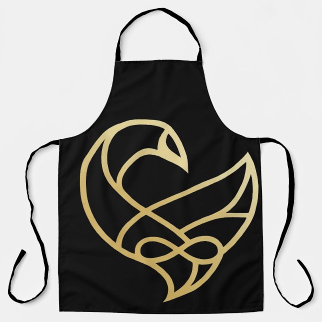 Sankofa Ascension Sankofa Bird Apron (Front)