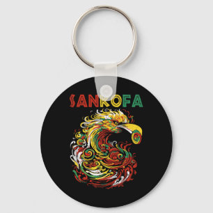 Sankofa Juneteenth Ghana Sankofa Symbol Adinkra  Key Ring