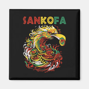 Sankofa Juneteenth Ghana Sankofa Symbol Adinkra  Magnet