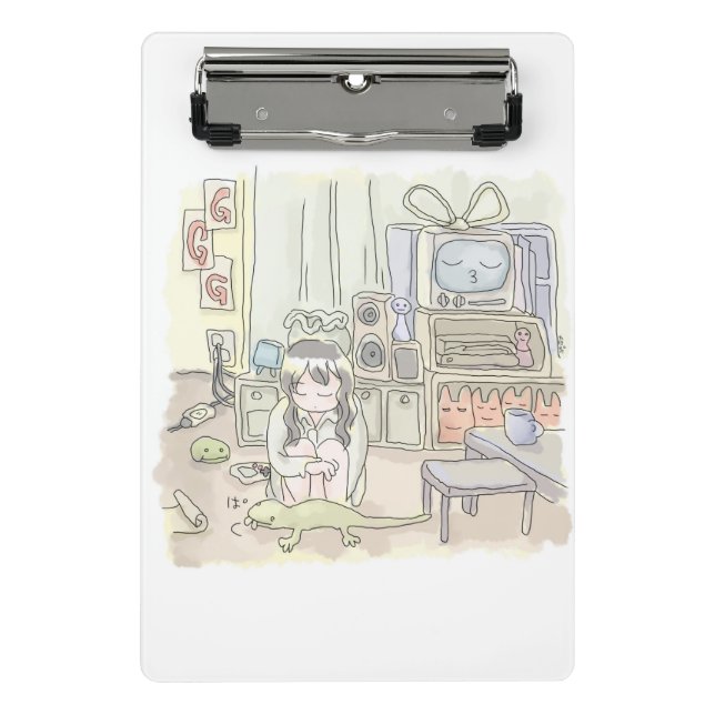Sanna Nagare Mini Clipboard (Front)