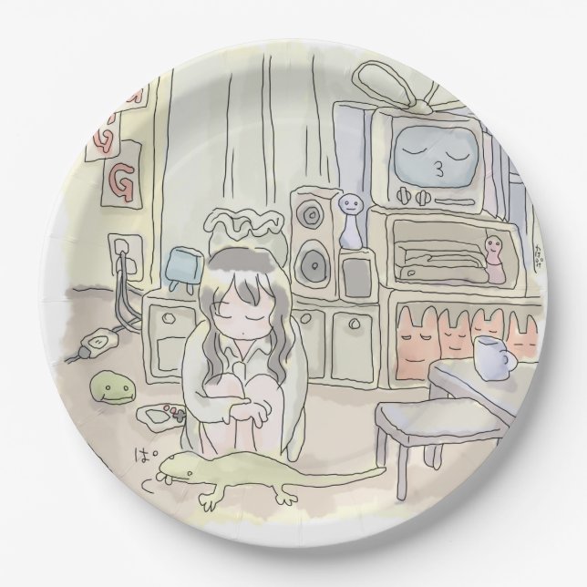 Sanna Nagare Paper Plate (Front)