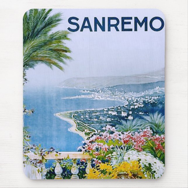 Sanremo, Italy Mousemat (Front)