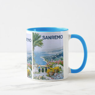 Sanremo, Italy Ringer Mug (Plated)