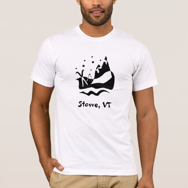 Sans Ski Team - Stowe T-Shirt (Front)