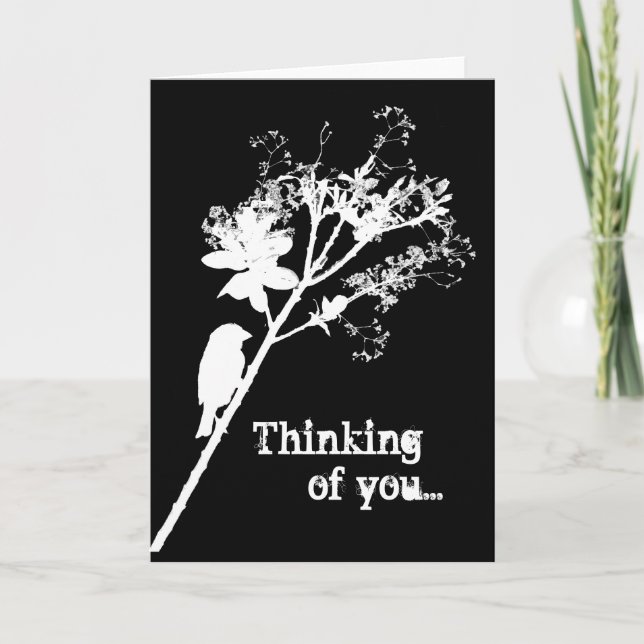 Sans Vous (reverse)- thinking of you Card (Front)