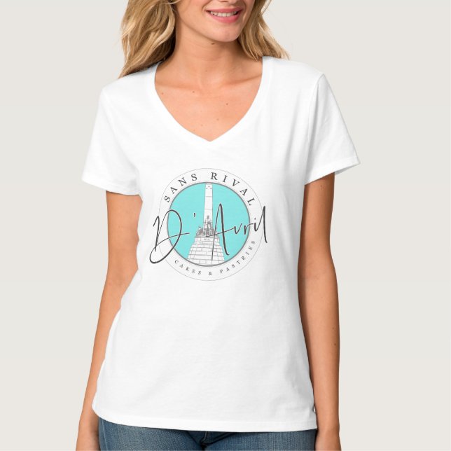 Sansrival d’Avril T-Shirt V-Neck (Front)