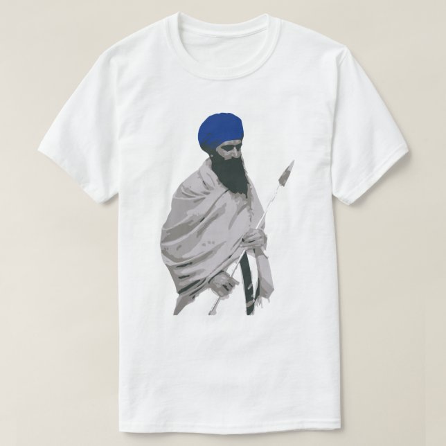 Sant Jarnail Singh Bhindranwale Clas T-Shirt (Design Front)