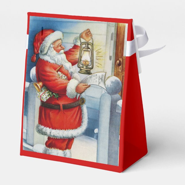 Santa 001 favour box (Back Side)