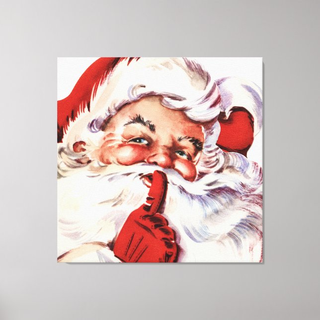 Santa 003 canvas print (Front)