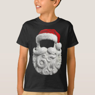 Santa 67 6 7 Six Seven Beard Cool Realistic  T-Shirt