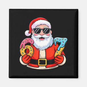 Santa 67 Ice Cream Drip Christmas  Magnet