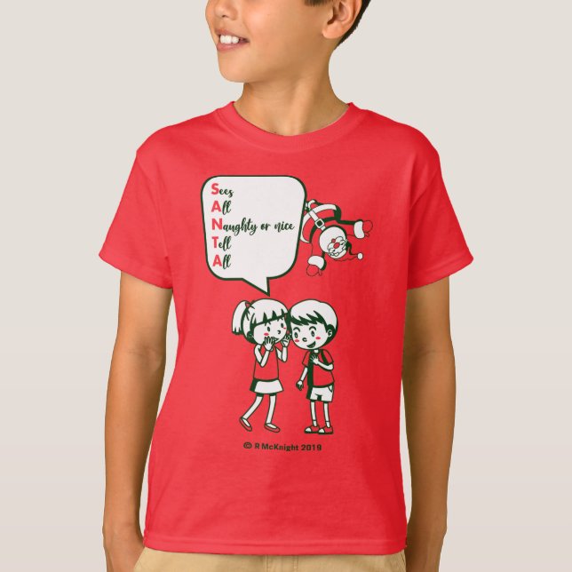 Santa Acronym Tee (Front)