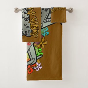 Santa, Air Force, Army Bath Towel Set