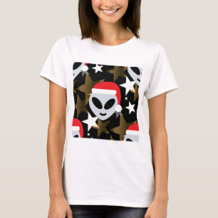 santa alien emoji T-Shirt