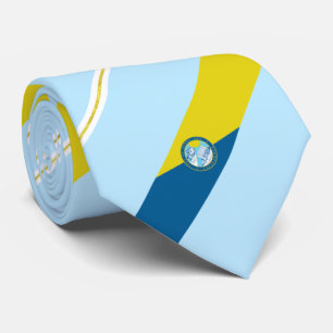Santa Ana (California) city flag Neck Tie