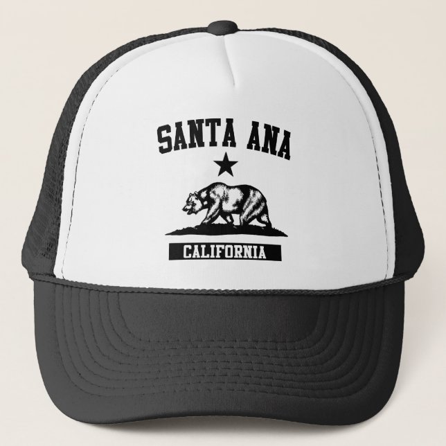 Santa Ana California Trucker Hat (Front)