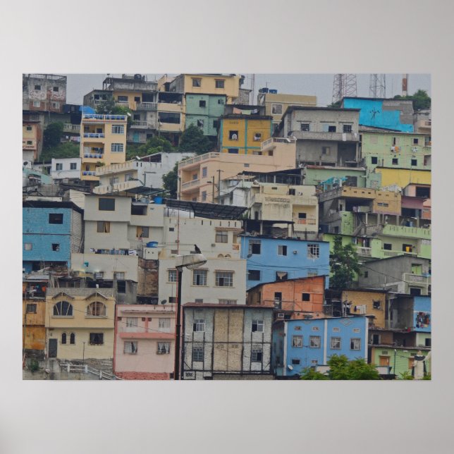 Santa Ana Hill - Guayaquil Ecuador Poster (Front)