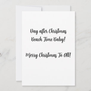 Santa and his Ray-Bans - Marry Christmas! Invitation