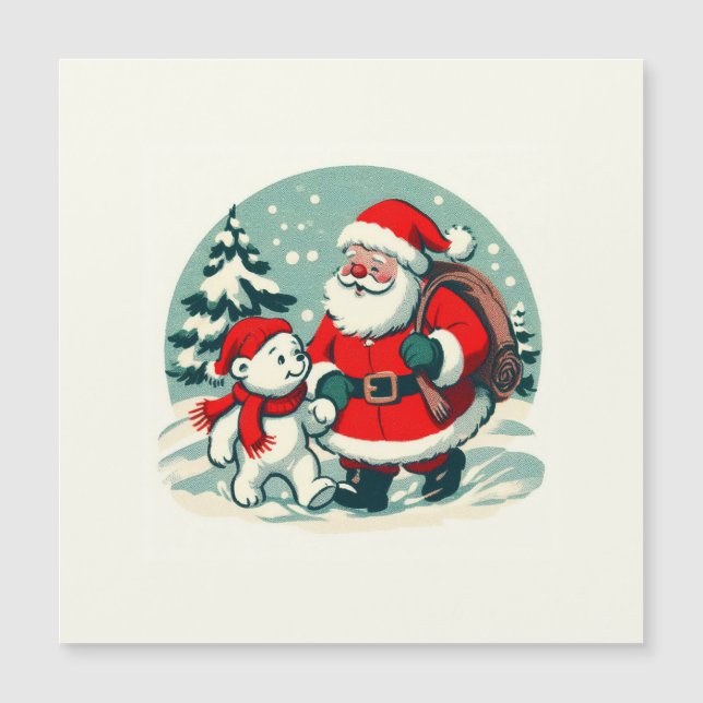 Santa and little polar bear (Front)