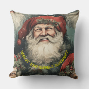 Santa and message cushion