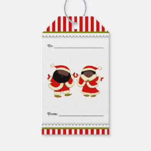 Santa and Mrs Claus Gift Tags