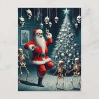 Santa and the Dancing Skeletons