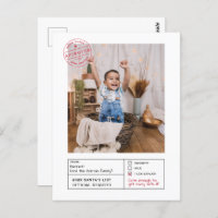 Santa Approved Naughty or Nice Form Photo