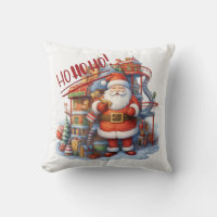 Santa at his Toy Factory