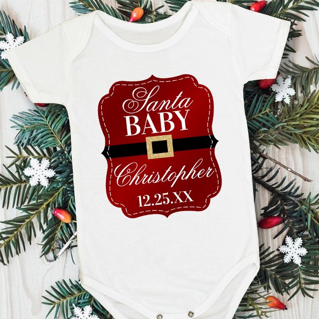 Santa Baby | Christmas Baby Bodysuit (Creator Uploaded)