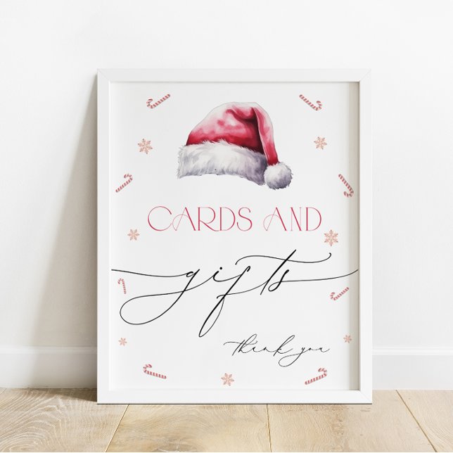 Santa Baby Christmas Baby Shower Cards and Gifts Poster (Creator Uploaded)