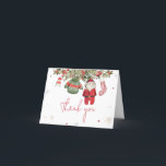 Santa Baby Christmas Clothes Baby Shower Thank You Card<br><div class="desc">Express your gratitude with Santa Clothes Baby Shower Thank You Card Printable,  a perfect way to share your heartfelt thanks. Adorned with adorable baby motifs this customisable card adds a touch of sweetness to your appreciation. Personalise to convey your thanks in the most charming and memorable way!

BS968</div>