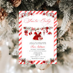 Santa Baby Christmas Girl Clothes Baby Shower Invitation<br><div class="desc">Santa Baby Christmas Girl Clothes Baby Shower Invitation. Matching items available.</div>