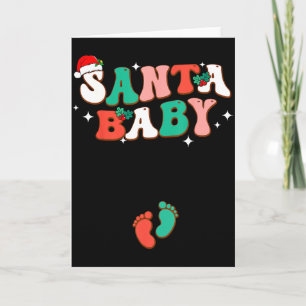 Santa Baby Christmas Pregnancy Announcement Pregna