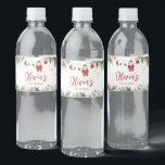 Santa Baby Clothes Winter Christmas Baby Shower Water Bottle Label<br><div class="desc">Elevate your baby shower with our charming Christmas Baby Shower Bottle Label Printable. Adorned with adorable baby motifs,  these customisable labels add a touch of whimsy to your event. Personalise to create a delightful atmosphere that makes your refreshments as adorable as they are refreshing! 

BS970</div>