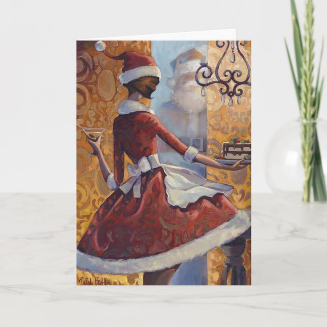 Santa Baby Holiday Card (Front)