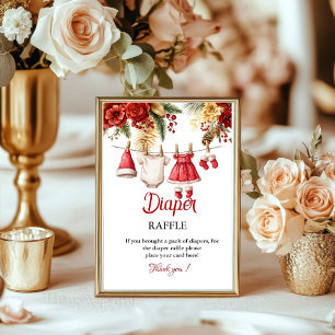 Santa Baby Holiday Winter Baby Cloth baby sign