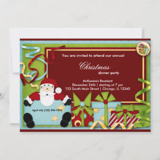 Santa Baby Invitation