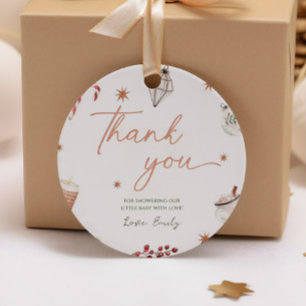 Santa Baby Shower Christmas Gift Tag