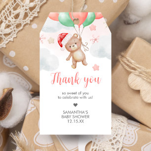Santa Baby Shower Favour Tags