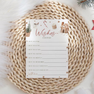 Santa Baby Shower Wishes For Baby Card