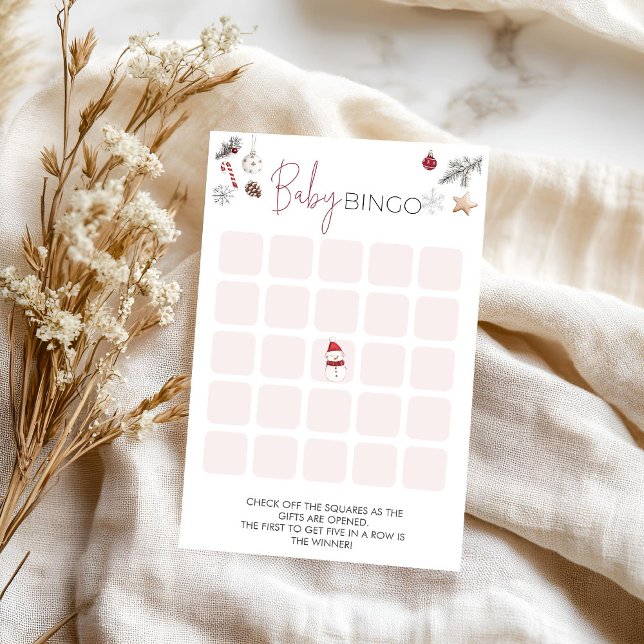 Santa Baby Winter Shower Bingo Game (Creator Uploaded)
