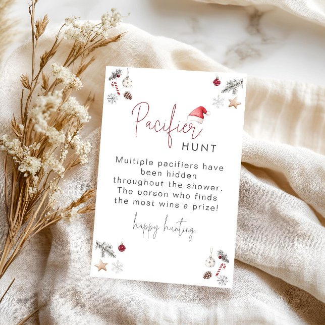 Santa Baby Winter Shower Pacifier Hunt (Creator Uploaded)