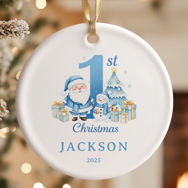 Santa Baby's 1st Christmas Ceramic Tree Decoration (Creator Uploaded)
