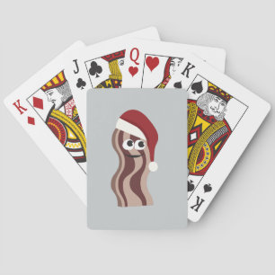 Santa Bacon Playing Cards