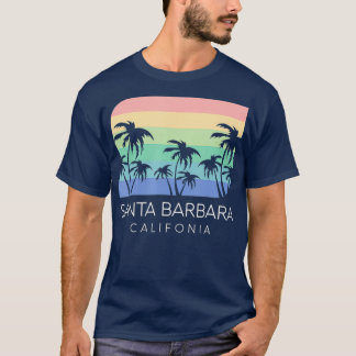 Santa Barbara Beach California Surf Vintage Cali T-Shirt