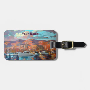 Santa Barbara, CA Luggage Tag