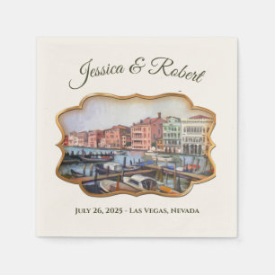 Santa Barbara, CA - Stearns Wharf Napkin